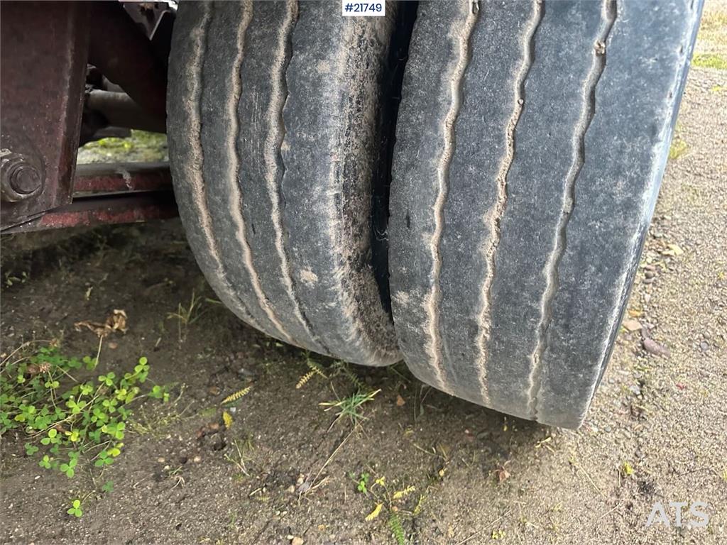 Damm 3SD335 3 axle machine trolley 1987 21749 Damm 3SD335 3 axle machine trolley 1987 1 Lowloader trailers image 15