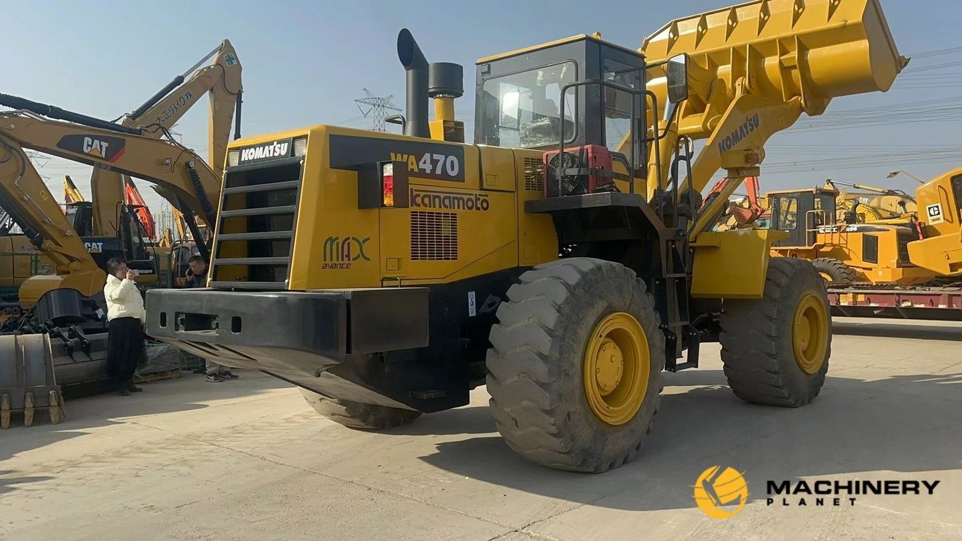 WA470-3 Komatsu good price hot sale made in japan Original WA470-3 2018 1 Wheel Loaders image 7