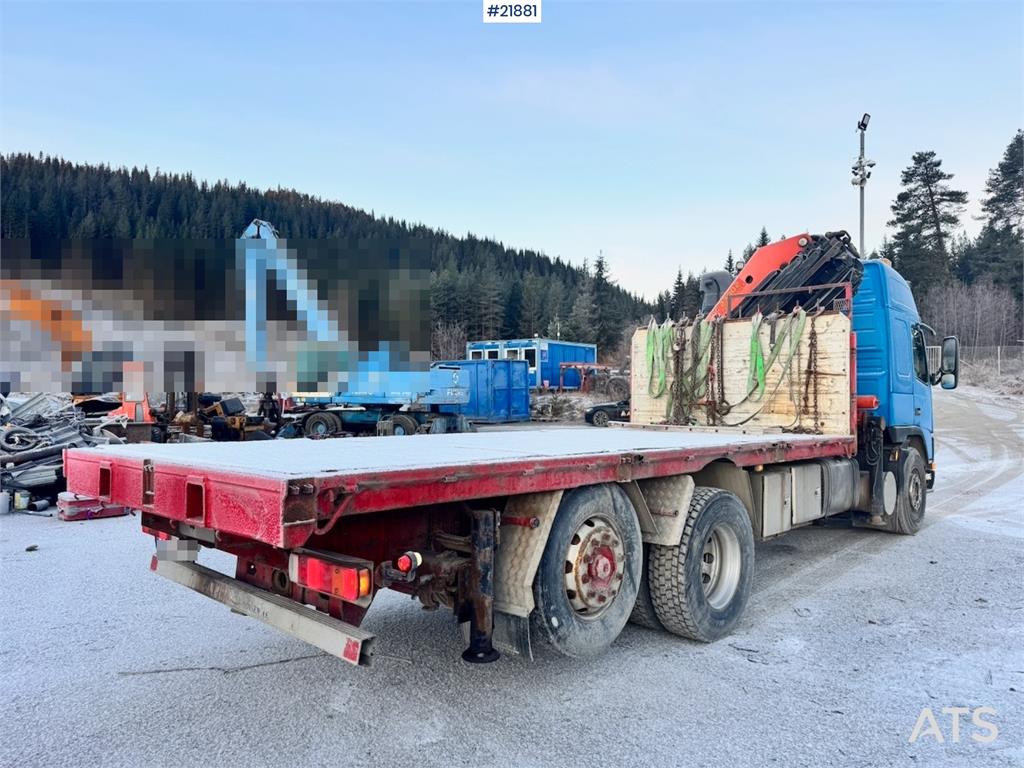 Volvo FM12 6x2 Crane Truck w/ 23 t/m Palfinger Crane WAT 2001 21881 FM12 6x2 Crane Truck w/ 23 t/m Palfinger Crane WAT 200...
