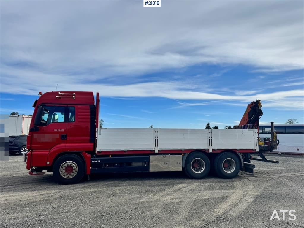 MAN TGS 26.500 6x4 Crane Truck with 19 t/m Rear-Mounte 2017 21818 TGS 26.500 6x4 Crane with 19 t/m Rear-Mounte 2017 1 Cran...