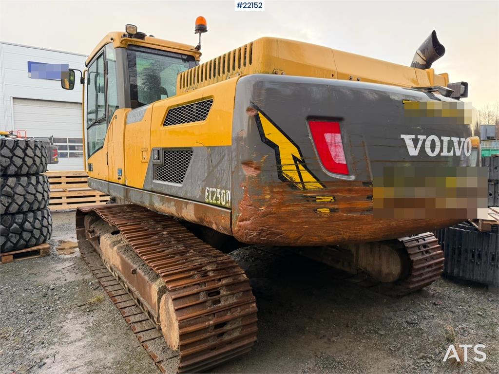 Volvo EC250 DL Excavator, Repair object 2013 22152 EC250 DL Excavator, Repair object 2013 1 Crawler Excavators image 10