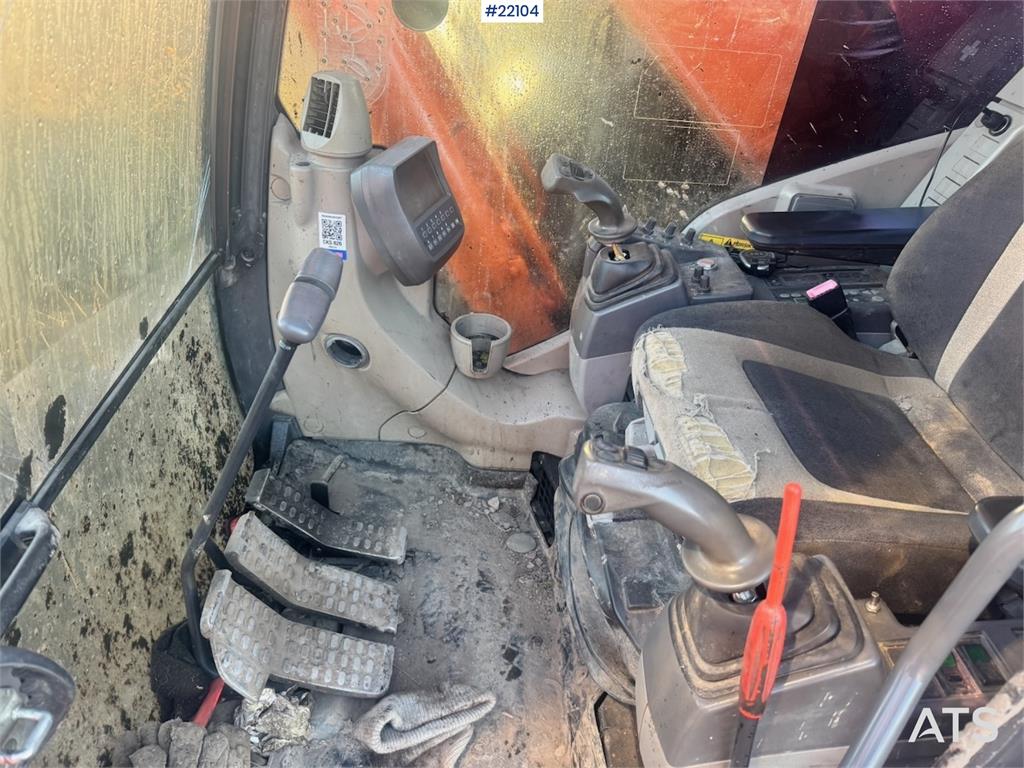 Hitachi ZX225USRLC-3 crawler excavator with rototilt and 2 2012 22104 ZX225USRLC-3 crawler excavator with rototilt and 2 2...