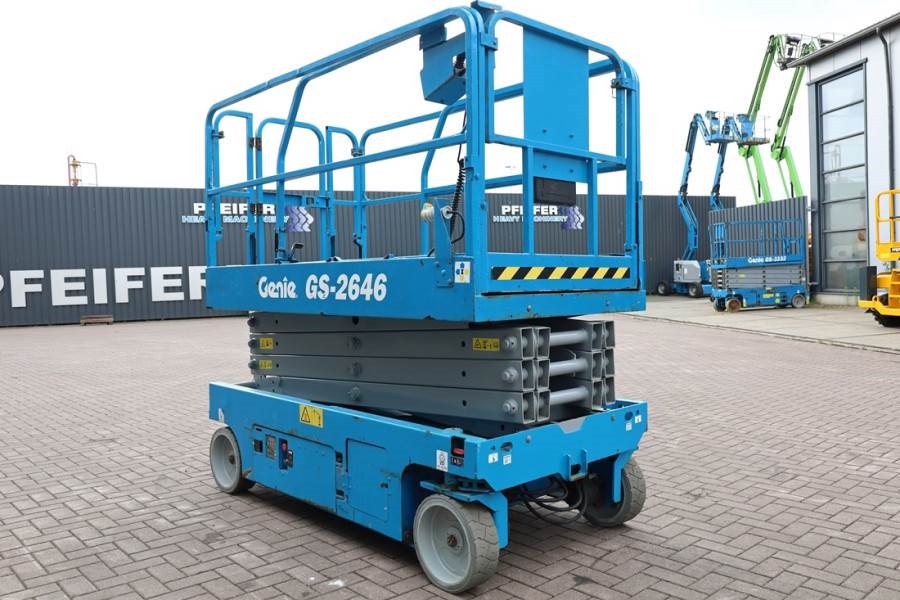 Genie GS2646 Electric, Working Height 9.80m, Capacity 45 2013 GENIE - GS2646 - 90022 GS2646 Electric, Working Height 9.80m...