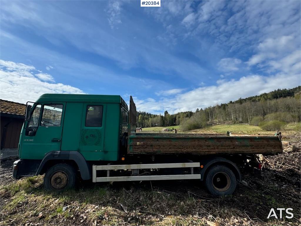 MAN LE 8.180 Flatbed truck 2005 20384 LE 8.180 Flatbed 2005 1 image 3