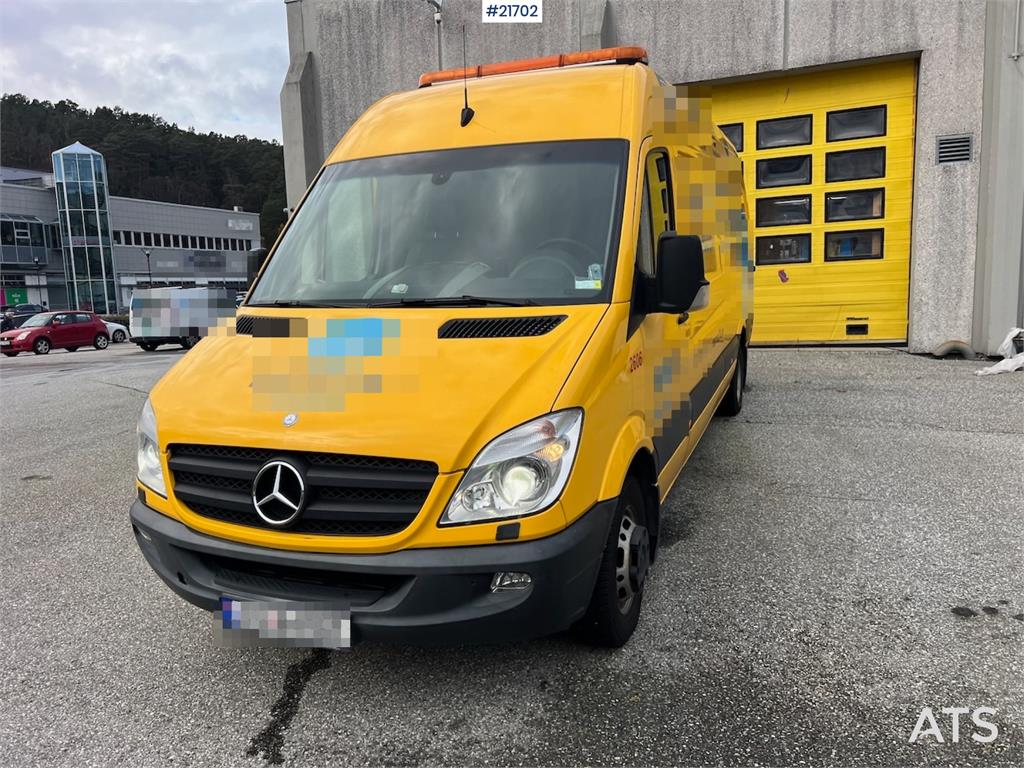 Mercedes-Benz Sprinter 519 cdi Rørinspeksjonsbil 2010 21702 Sprinter 519 cdi Rørinspeksjonsbil 2010 1 Closed vans image 5