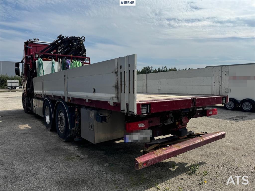 Scania R500 6x2 crane truck w/ 47 t/m Hiab crane with jib 2019 18545 R500 6x2 crane truck w/ 47 t/m Hiab crane with jib 20...