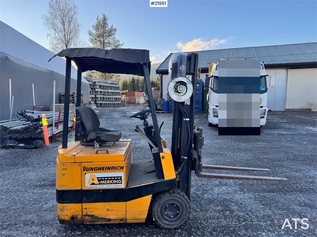 Jungheinrich EFG D1.0 Electric Forklift w/ Charger 1988 21961 EFG D1.0 Electric Forklift w/ Charger 1988 1 Forklift image 17