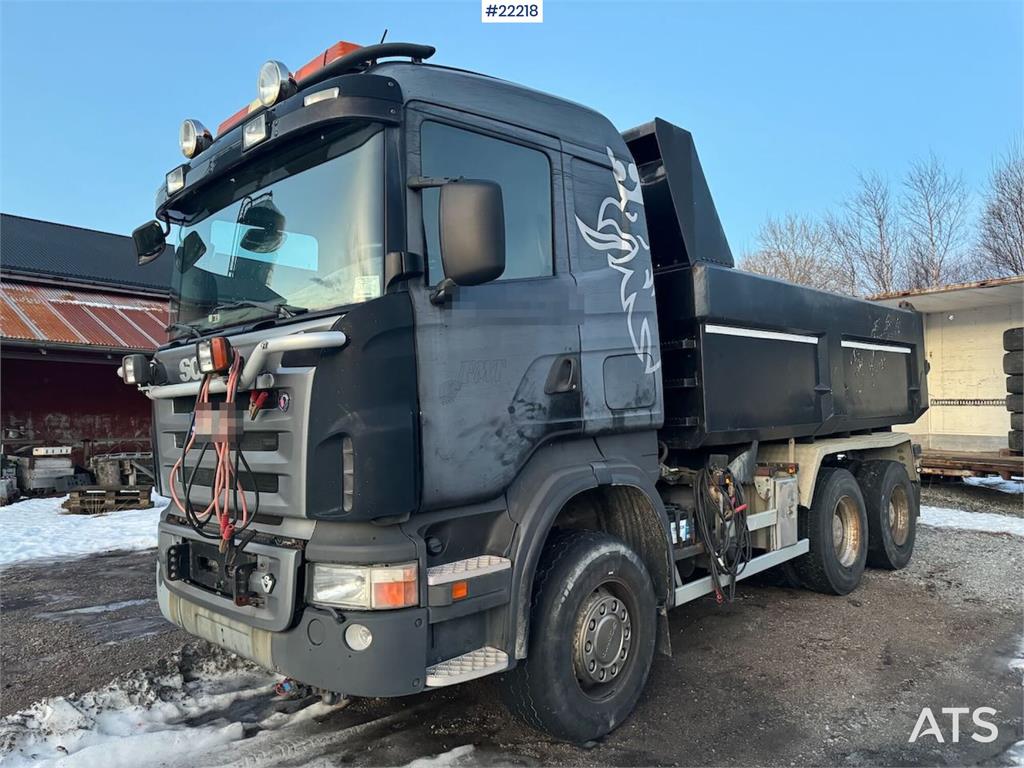 Scania R560 6x4 snow-prepared tipper truck 2007 22218 R560 6x4 snow-prepared tipper truck 2007 1 Tipper trucks image 2