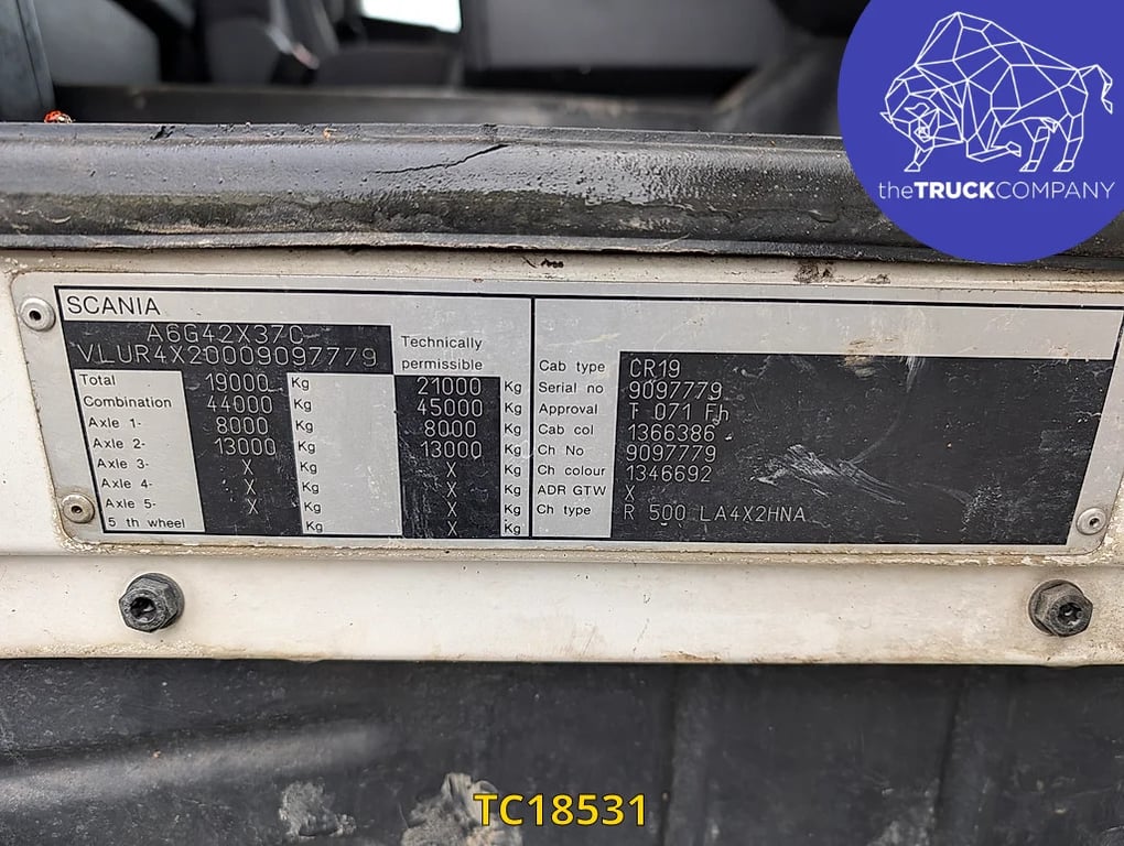 Scania R 500 2005 TC18531 R 500 2005 1 image 11