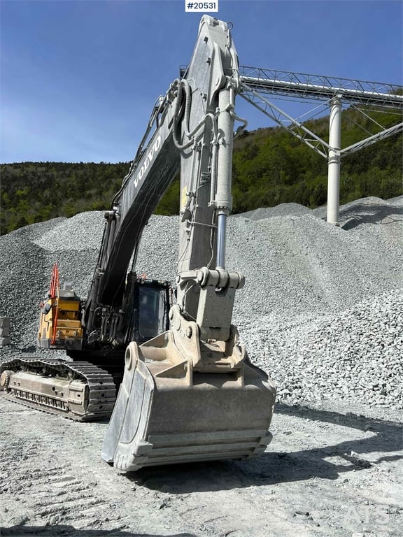 Volvo EC480 E excavator w/ cleaning bucket. WATCH VIDEO 2020 20531 EC480 E excavator w/ cleaning bucket. WATCH VIDEO 2020 ...