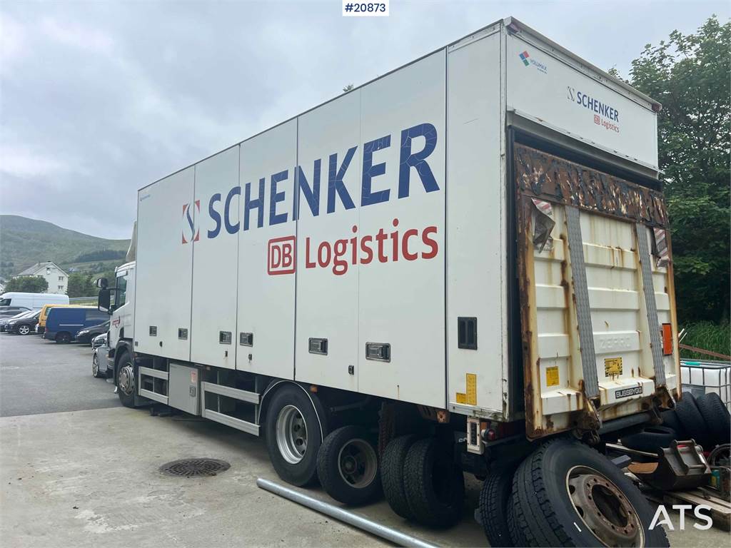Scania P270 4x2 box truck w/ full side opening Repair obj 2006 20873 P270 4x2 box truck w/ full side opening Repair obj 20...