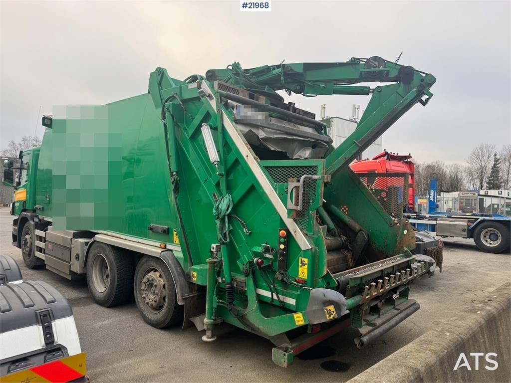Scania P340 LPG 6x2 Refuse truck w/ Crane. 2015 21968 P340 LPG 6x2 Refuse truck w/ Crane. 2015 1 image 7