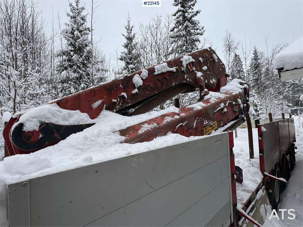 Tyllis jumbo semi-trailer with HMF crane 2010 22145 Tyllis jumbo semi-trailer with HMF crane 2010 1 image 11