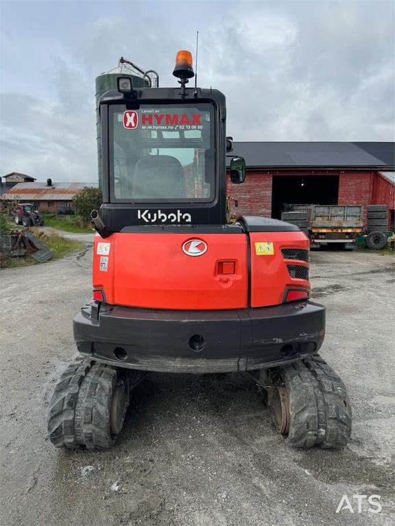 Kubota KX057-4 Tracked excavator w/ sanding bucket and ro 2013 21450 KX057-4 Tracked excavator w/ sanding bucket and ro 20...