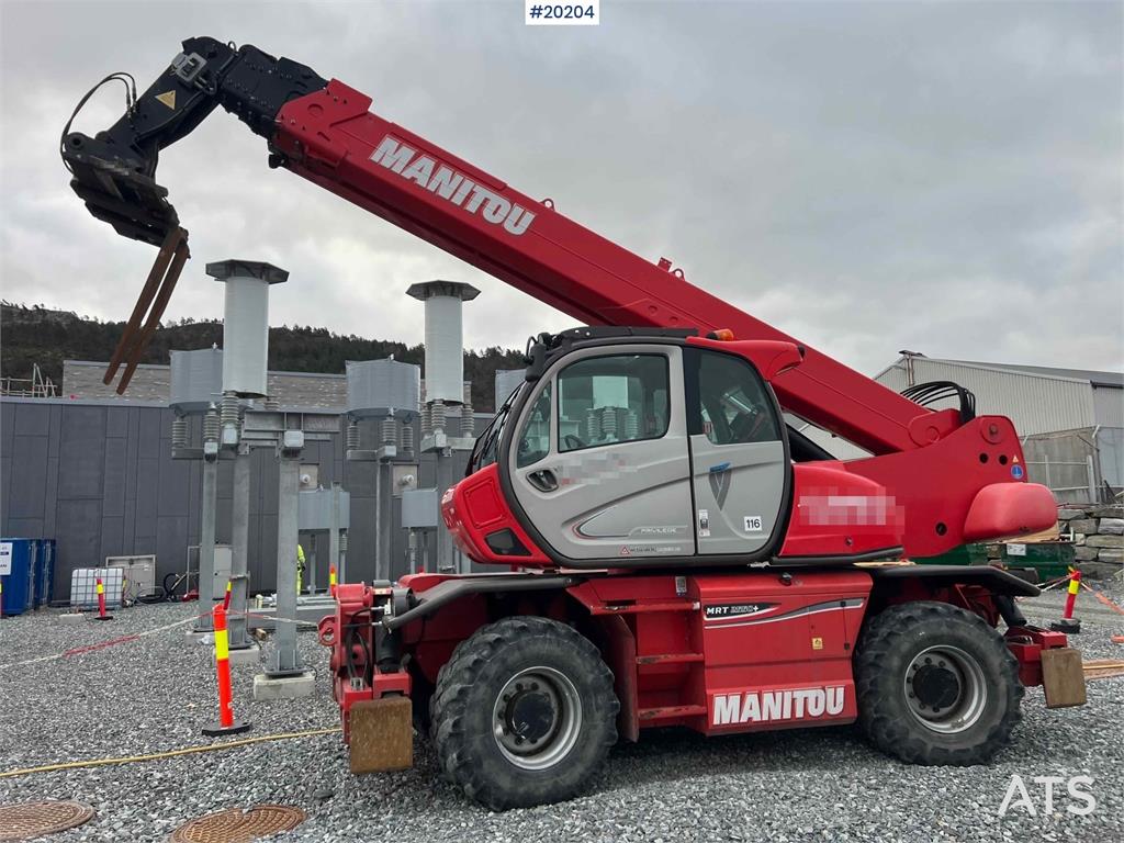 Manitou MRT2550+ Telescopic forklift w/ pallet forks 2019 20204 MRT2550+ Telescopic forklift w/ pallet forks 2019 1 image 8