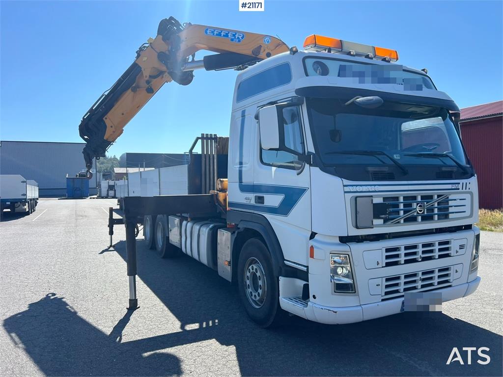 Volvo FM480 crane truck w/,370.11/8S Effer crane WATCH V 2008 21171 FM480 crane truck w/,370.11/8S Effer crane WATCH V 200...