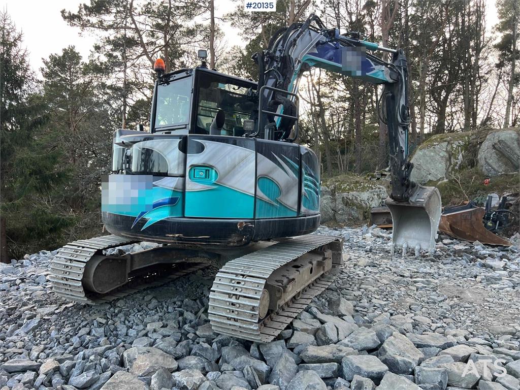 Hitachi zx85us-6 excavator w/ digging bucket, hydraulic sa 2019 20135 zx85us-6 excavator w/ digging bucket, hydraulic sa 2...