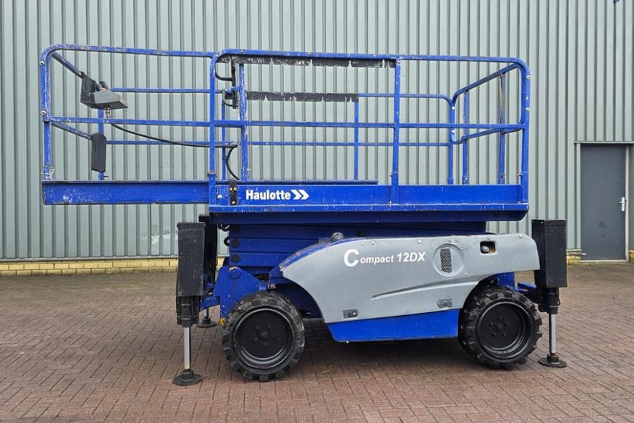 Haulotte Compact 12DX Diesel, 4x4 Drive, 12m Working Height 2005 HAULOTTE - Compact 12DX - 90086 Compact 12DX Diesel, 4x4 ...