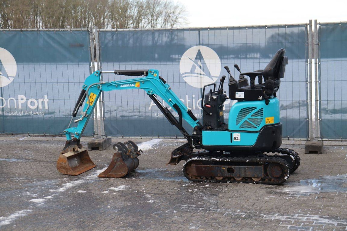 Mini excavator Airman AX10U-7 Diesel 10kW 2020 2020 AX10U-7 2020 1 image 3