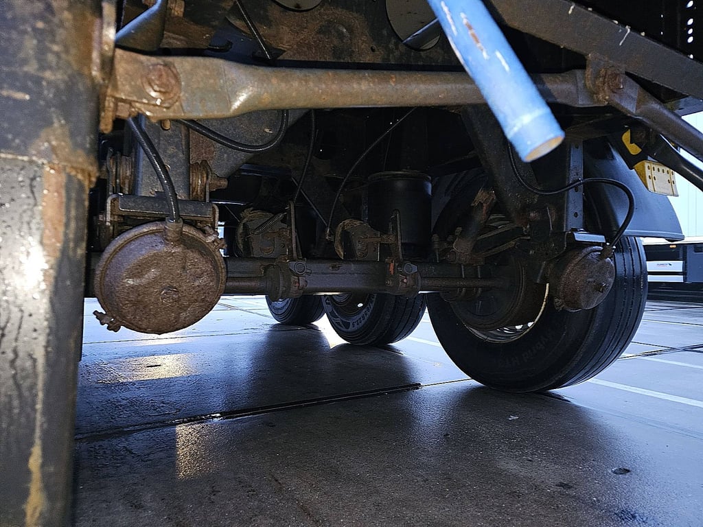 MEILLER TRS 24M3 STEEL bpw lift axle 2012 Meiller TRS 24M3 STEEL BPW LIFT AXLE 2012 1 image 14