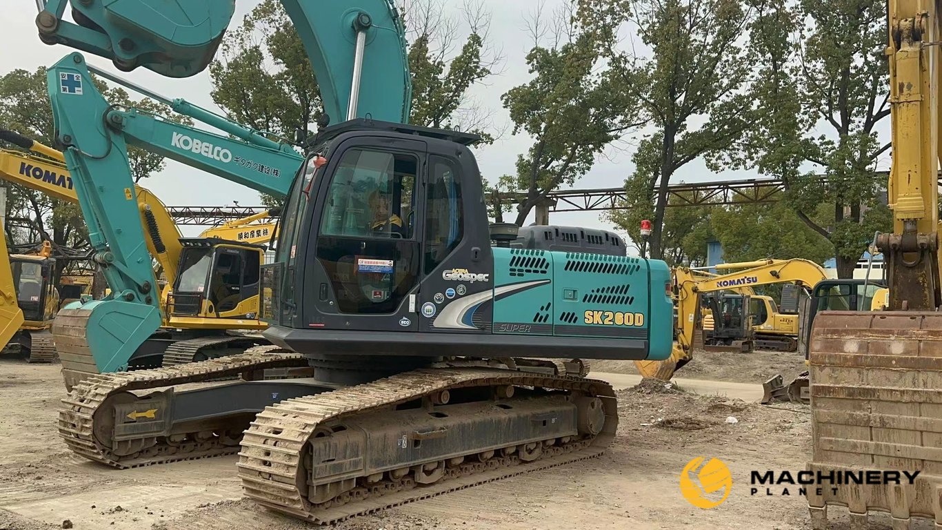 Kobelco SK260D Crawler Excavator 90% New SK260D 2019 1 Crawler Excavators image 5
