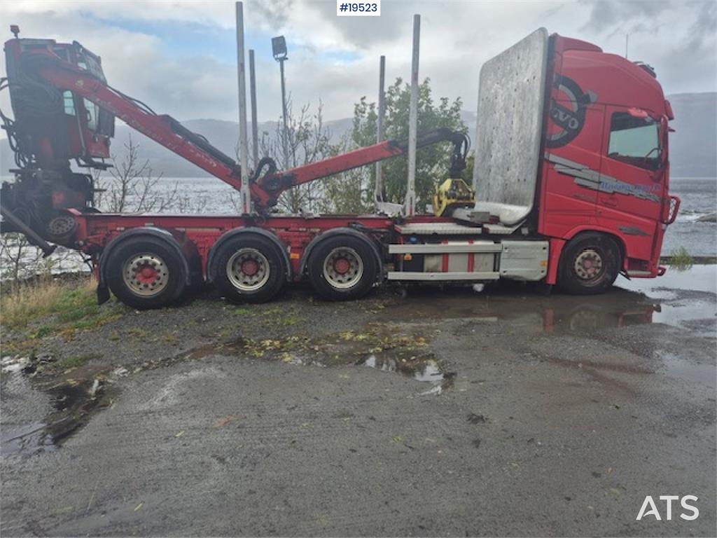 Volvo Fh540 8x4 Timber Truck w/ 2016 M110L80 Palfinger C 2019 19523 Fh540 8x4 Timber Truck w/ 2016 M110L80 Palfinger C 201...