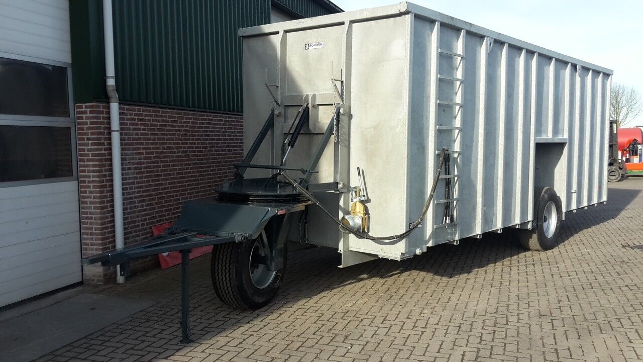 Mestcontainer met neuswiel N5257 Mestcontainer met neuswiel 0 image 2