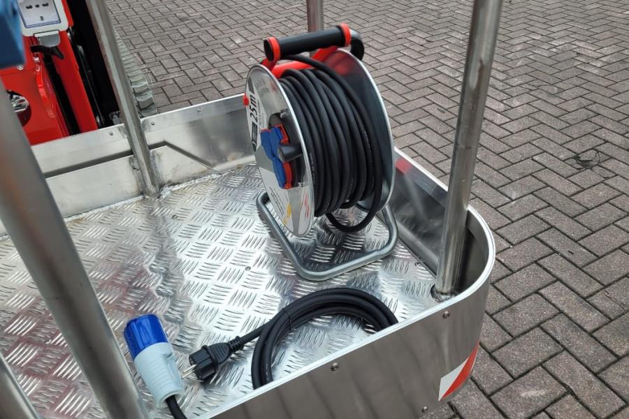 Platform Basket SPIDER 22.10 EVO CE Declaration, Valid inspection, 2026 PLATFORM BAS - SPIDER 22.10 EVO - 64042 Basket SPI...