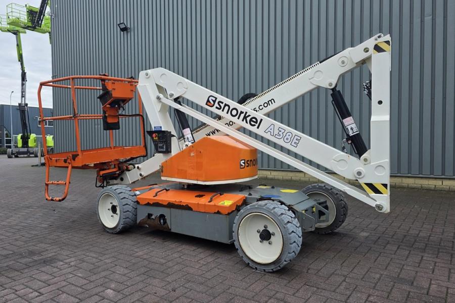 Snorkel A38E As-Is, Electric, 13.5m Working Height, 6.1m R 2019 SNORKEL - A38E - 90267 A38E As-Is, Electric, 13.5m Working...