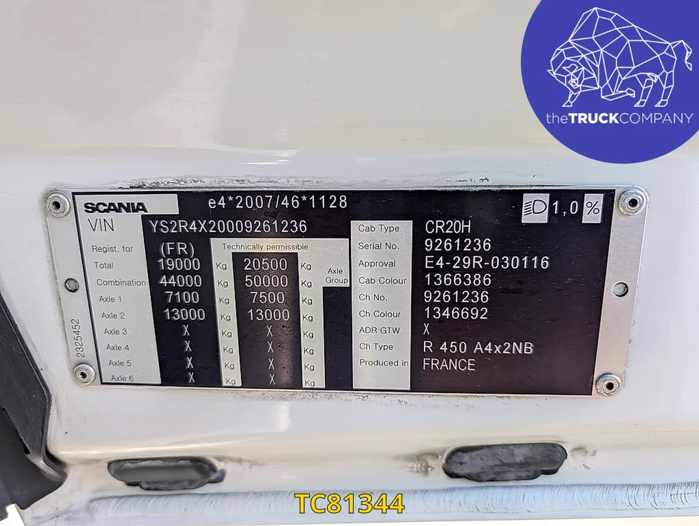 Scania R 450 2020 TC81344 R 450 2020 1 image 11