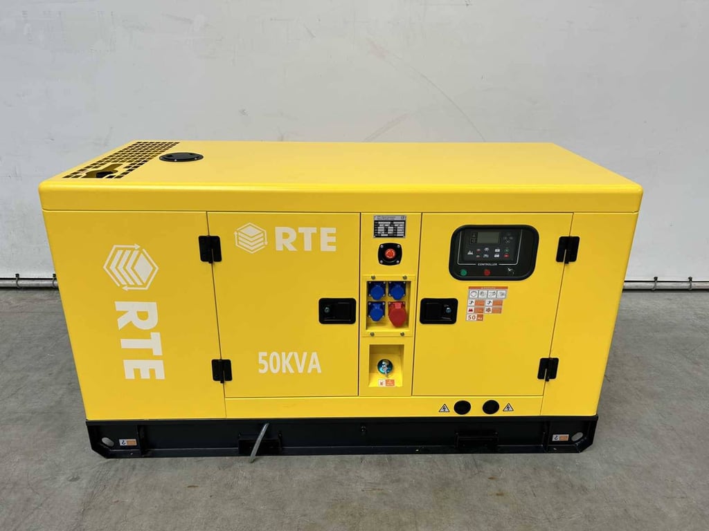 Generator RTE 6739 Diesel 50kVA 2025 New 2025 RTE 6739 2025 0 Generators image 2