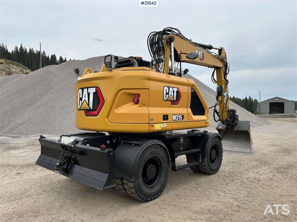 CAT M315 wheel digger w/ tilt and bucket 2023 21842 M315 wheel digger w/ tilt and bucket 2023 1 Crawler Excavators image 22