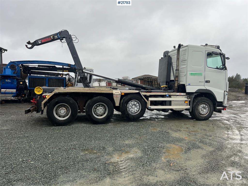 Volvo fh16 8x4 pusher hook truck w/ 24T multilift Hook 2011 21793 fh16 8x4 pusher hook truck w/ 24T multilift Hook 2011 1 ...