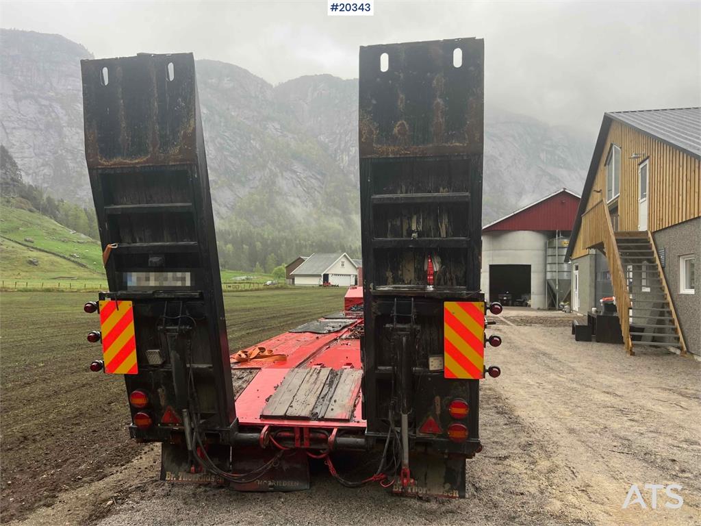 Damm SE-51M 3 axle Machine trailer w/ hydraulic driving 2009 20343 Damm SE-51M 3 axle Machine trailer w/ hydraulic driving...