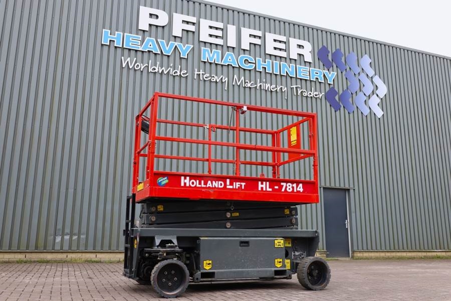 Holland Lift Ecostar HL-7814 Electric, 10m Working Height, 450k 2012 HOLLAND LIFT - Ecostar HL-7814 - 63505 Holland lift E...
