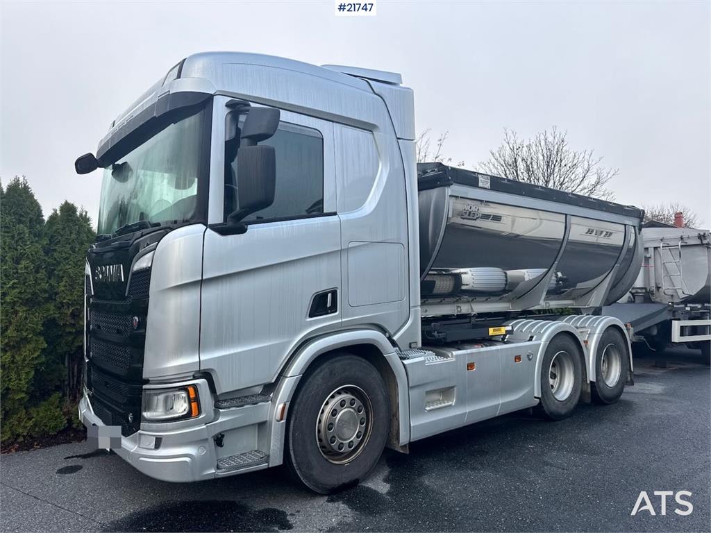 Scania R660 6x4 Asphalt Truck with Carnehl Asphalt Traile 2022 21747 R660 6x4 Asphalt Truck with Carnehl Asphalt Traile 20...