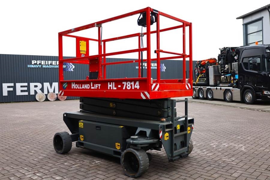 Holland Lift Ecostar HL-7814 Electric, 10m Working Height, 450k 2011 HOLLAND LIFT - Ecostar HL-7814 - 63503 Holland lift E...