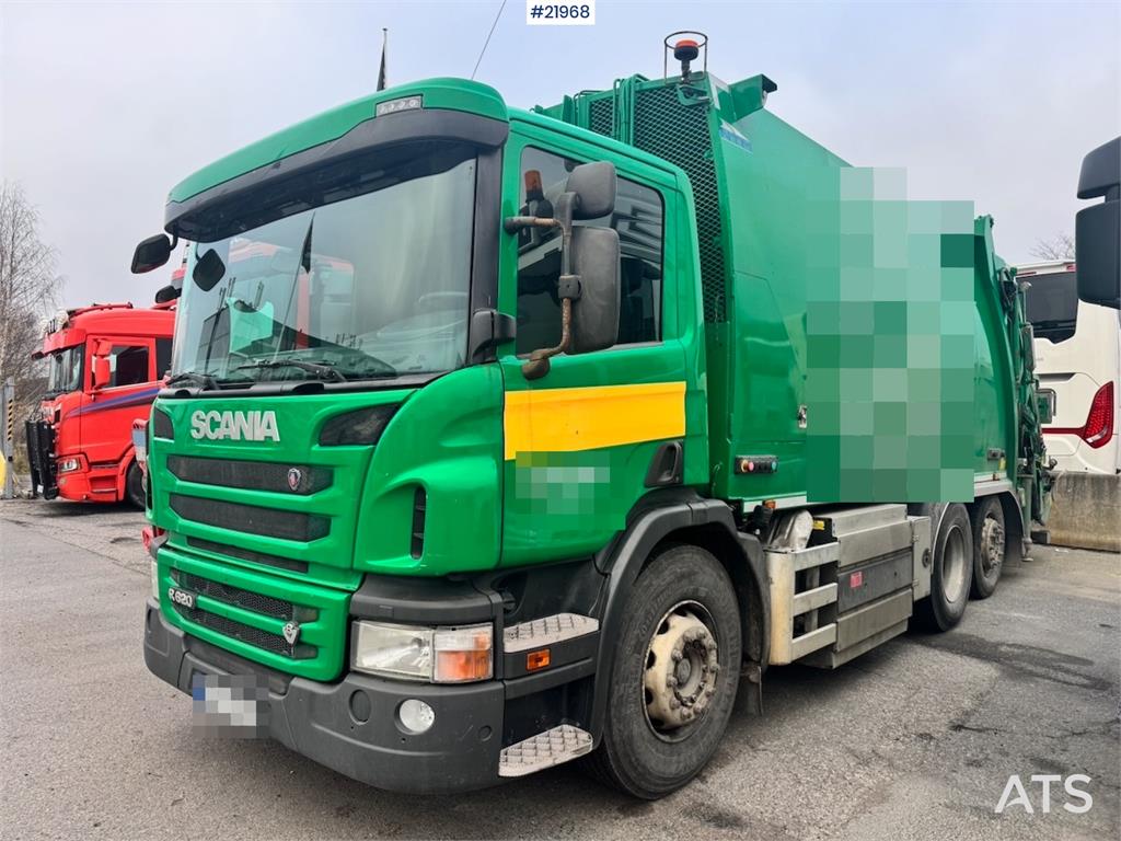 Scania P340 LPG 6x2 Refuse truck w/ Crane. 2015 21968 P340 LPG 6x2 Refuse truck w/ Crane. 2015 1 image 17
