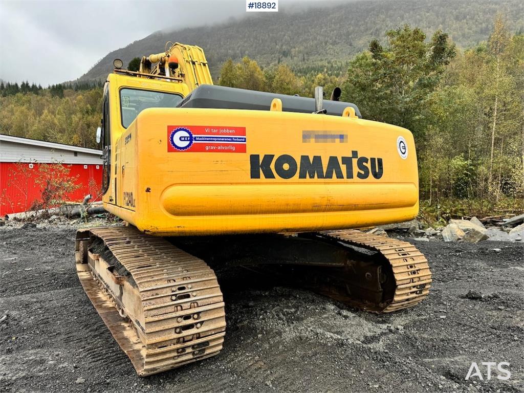 Komatsu PC240LC-6K Crawler Excavator w/ Digging Bucket. 2001 18892 PC240LC-6K Crawler Excavator w/ Digging Bucket. 2001 1 ...