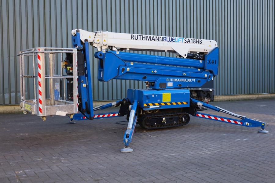 Ruthmann BLUELIFT SA18HD Gasoline / 220V, 18m Working Heigh 2017 RUTHMANN - BLUELIFT SA18HD - 63310 Ruthmann BLUELIFT SA18...