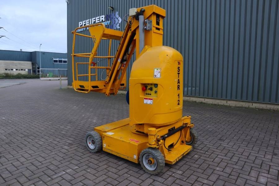 Haulotte STAR 12 Electric, 12m Working Height, 3m Reach, 21 2008 HAULOTTE - STAR 12 - 63127 STAR 12 Electric, 12m Working ...