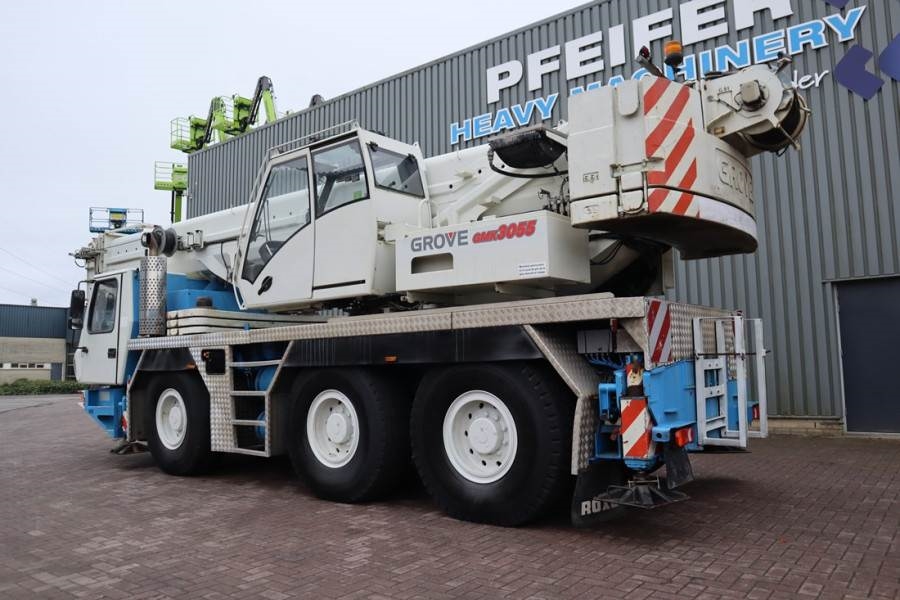 Grove GMK3055 Diesel, 6x6x6, 55t Capacity, 43m Main Boom 2008 GROVE - GMK3055 - 90401 GMK3055 Diesel, 6x6x6, 55t Capacity,...