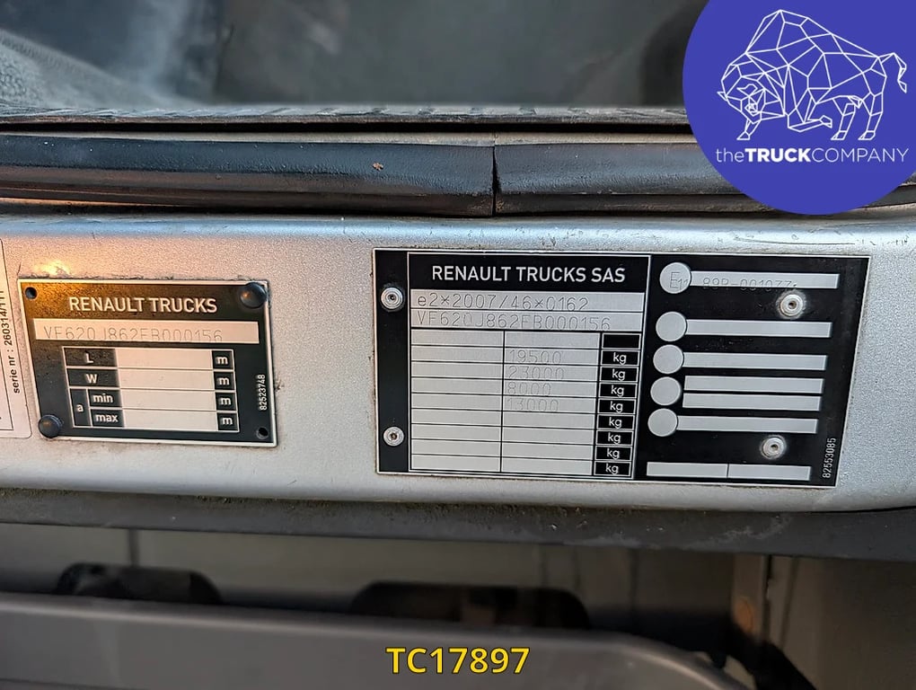 Renault Premium 280 2014 TC17897 Renault Premium 280 2014 1 image 8