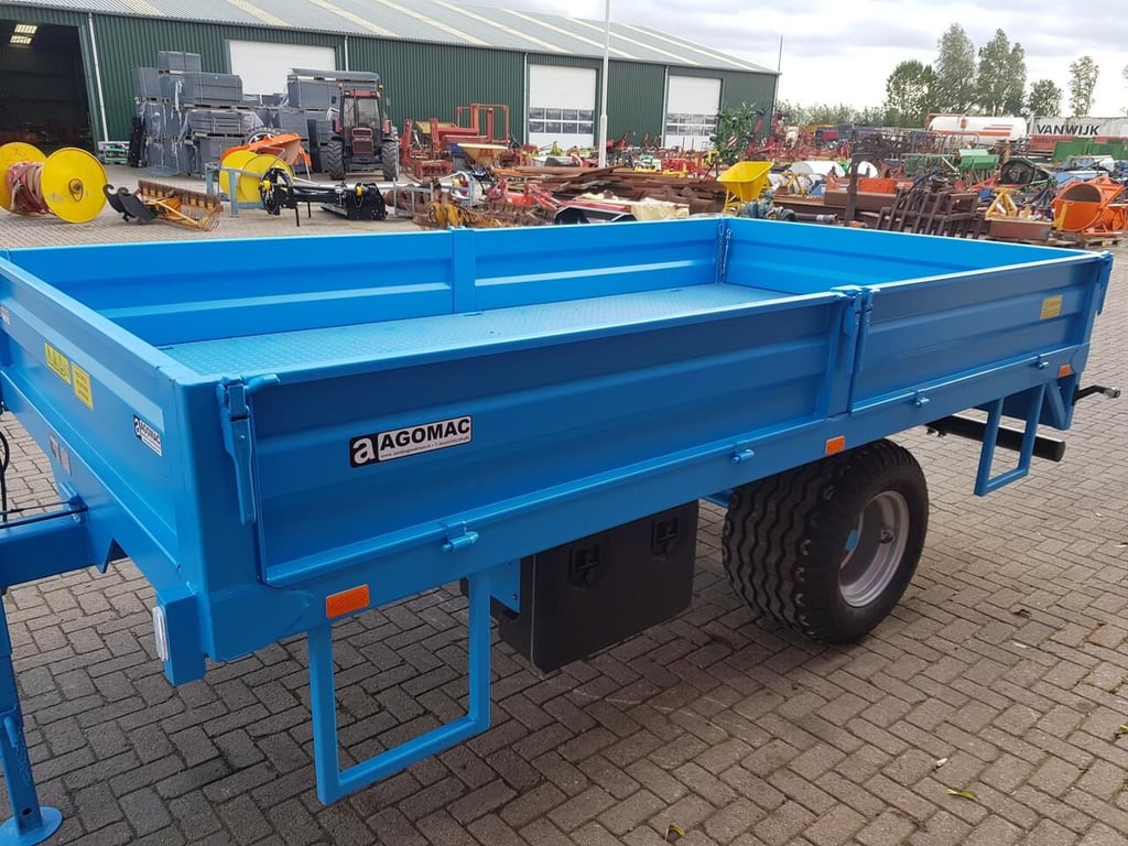 Bakkenwagen RDW gekeurd 2025 7640 Bakkenwagen RDW gekeurd 2025 0 Flatbed open trailers image 6