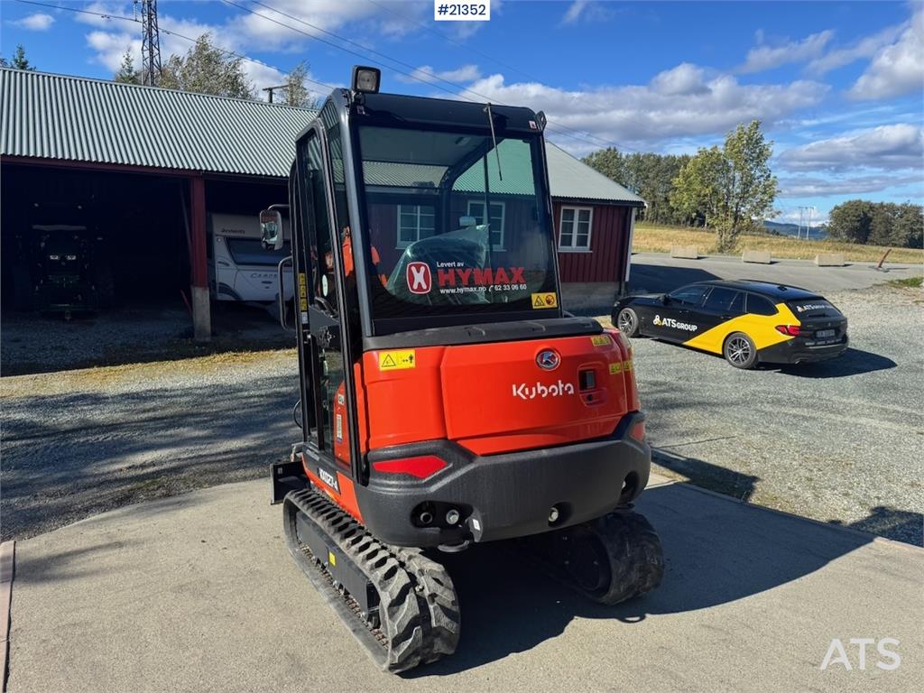 Kubota KX027-4 Mini Excavator w/ 2 buckets. 130 hours! 2022 21352 KX027-4 Mini Excavator w/ 2 buckets. 130 hours! 2022 1 i...