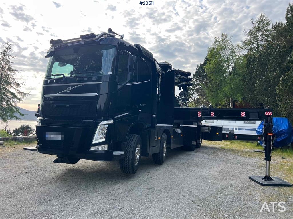 Volvo FH 540 8x2 Crane truck w/ 165 t/m HIDROKON crane w 2021 20511 FH 540 8x2 Crane truck w/ 165 t/m HIDROKON crane w 202...