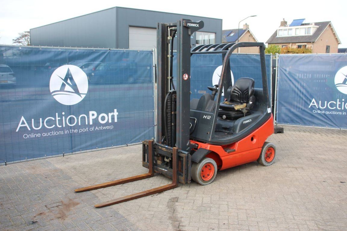 Forklift Linde H12T-03 LPG 1200kg 2001 2001 H12T-03 2001 1 Forklift image 8
