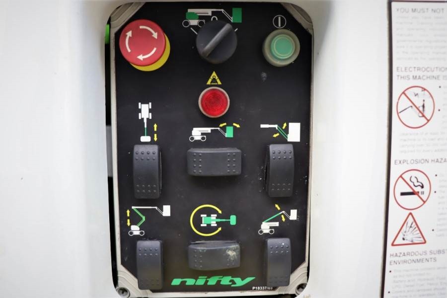 Niftylift HR17NDE HYBRIDE Hybrid Battery & Diesel, 17m Worki 2013 NIFTYLIFT - HR17NDE HYBRIDE - 60536 Niftylift HR17NDE HY...