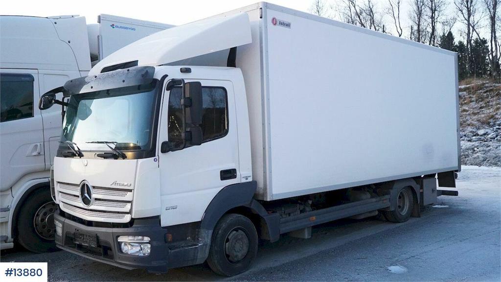 Mercedes-Benz Atego 818 box truck. 2015 13880 Atego 818 box truck. 2015 1 image 2