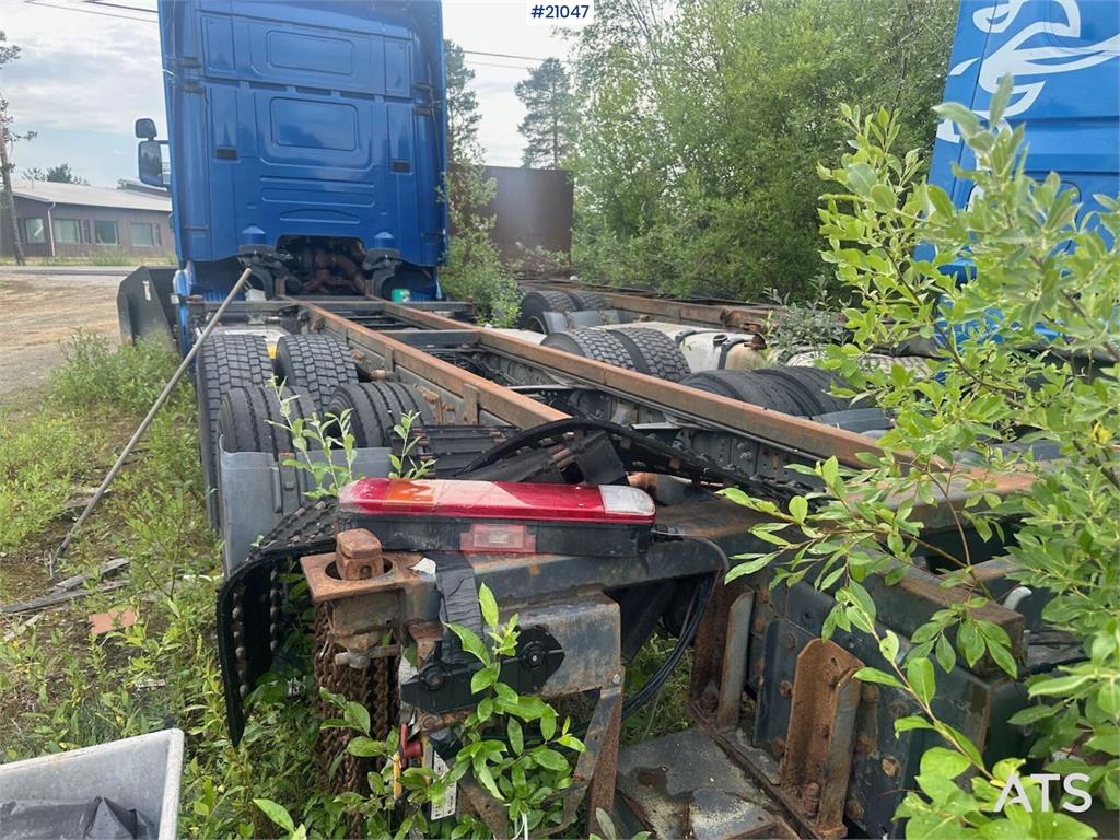 Scania R500 container truck w/ lift and replaced engine. 2005 21047 R500 container truck w/ lift and replaced engine. 2005...